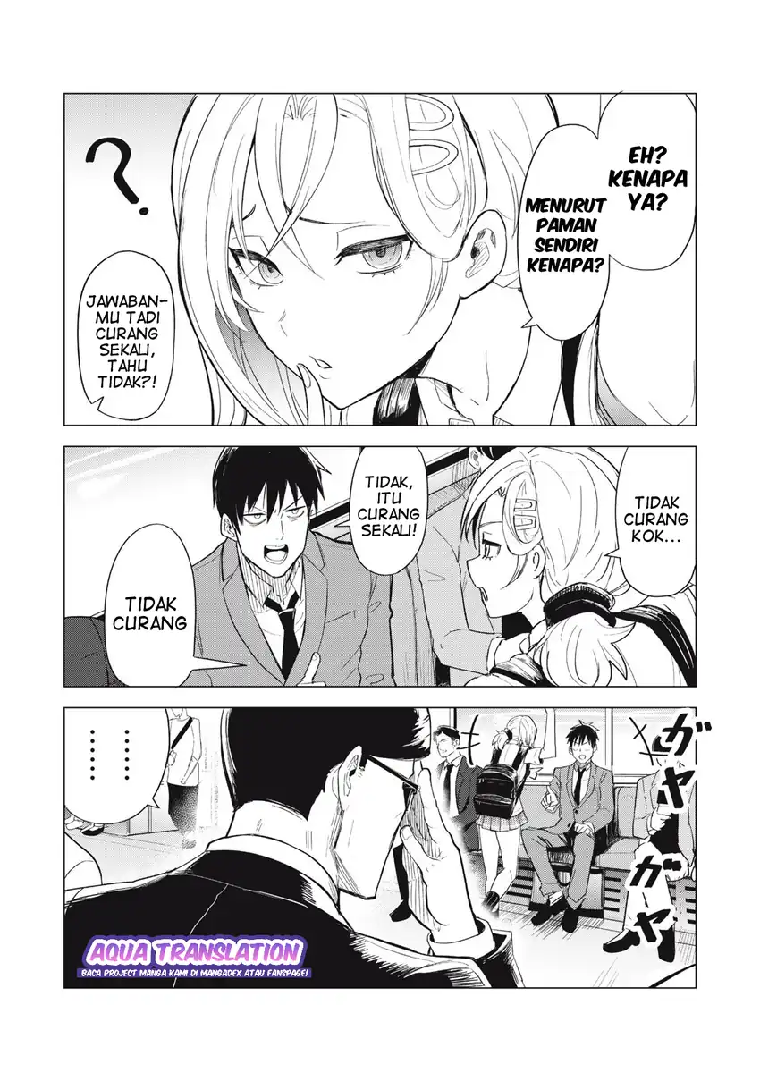 Asa no Tsuukin Densha de, Yatara to Hanashikakete Kuru Joshikousei. Chapter 2 Gambar 13