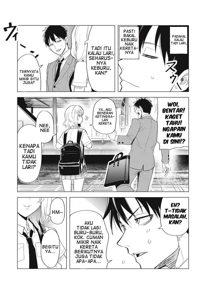 Asa no Tsuukin Densha de, Yatara to Hanashikakete Kuru Joshikousei. Chapter 2 Gambar 18