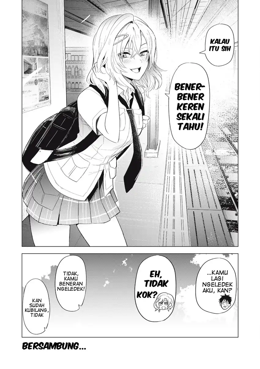 Asa no Tsuukin Densha de, Yatara to Hanashikakete Kuru Joshikousei. Chapter 2 Gambar 19