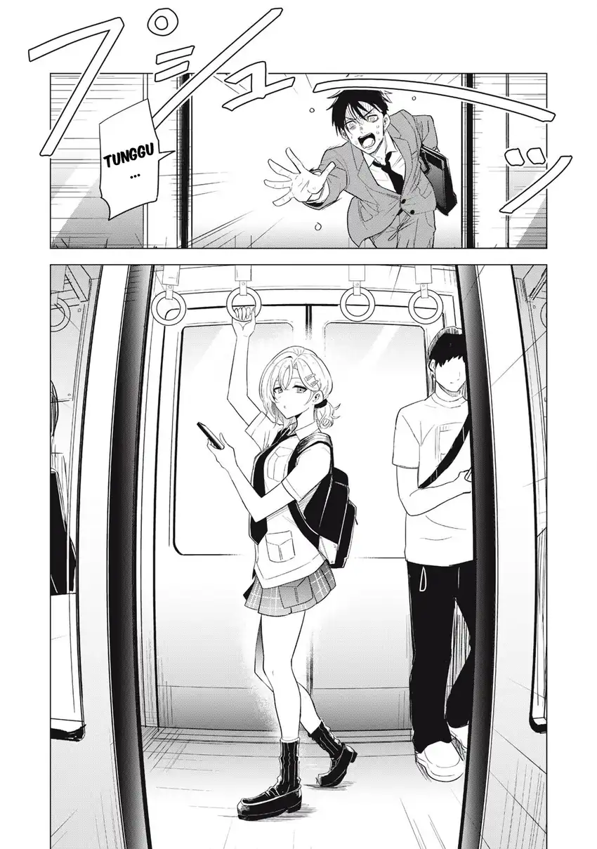 Asa no Tsuukin Densha de, Yatara to Hanashikakete Kuru Joshikousei. Chapter 2 Gambar 4