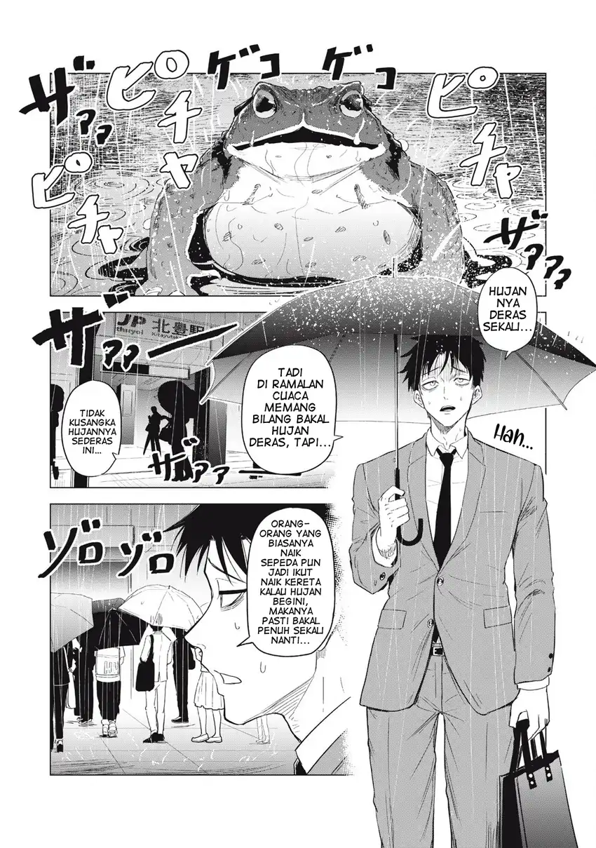 Manga Asa no Tsuukin Densha de, Yatara to Hanashikakete Kuru Joshikousei. Chapter 3 gambar 2