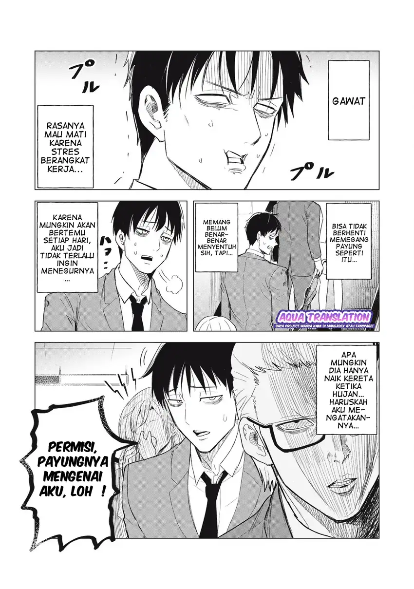 Asa no Tsuukin Densha de, Yatara to Hanashikakete Kuru Joshikousei. Chapter 3 Gambar 4