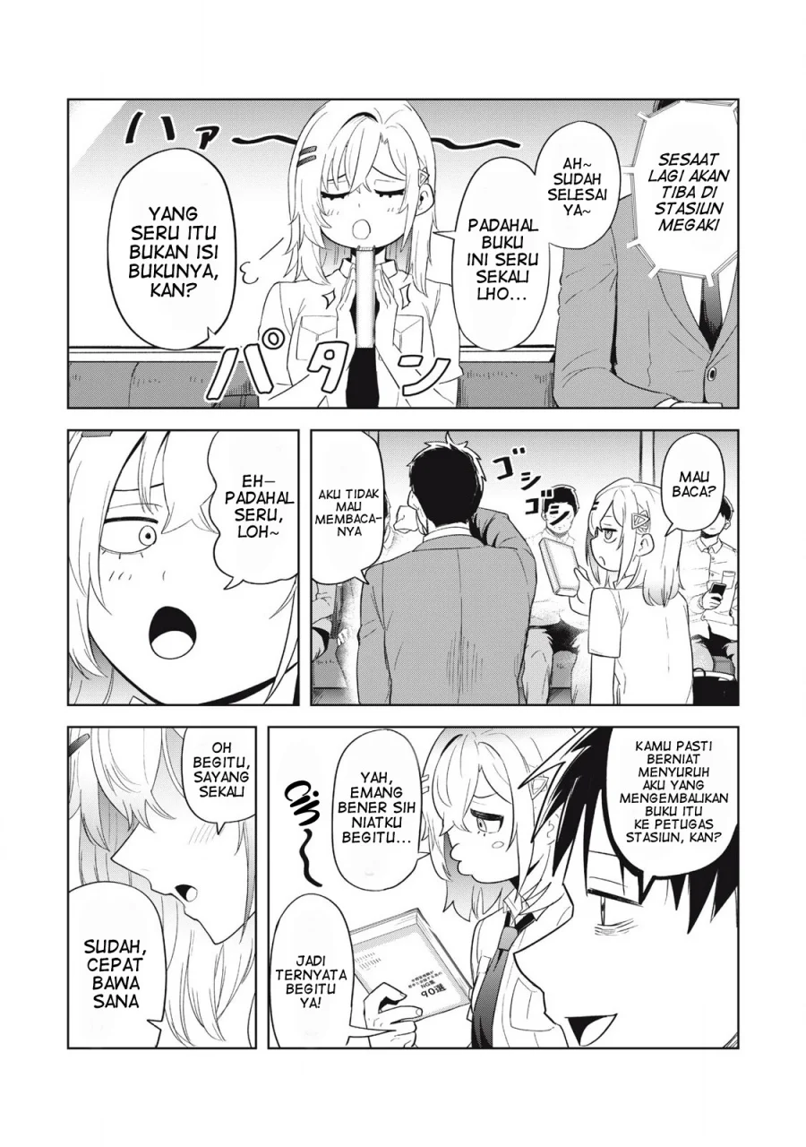 Asa no Tsuukin Densha de, Yatara to Hanashikakete Kuru Joshikousei. Chapter 4 Gambar 12