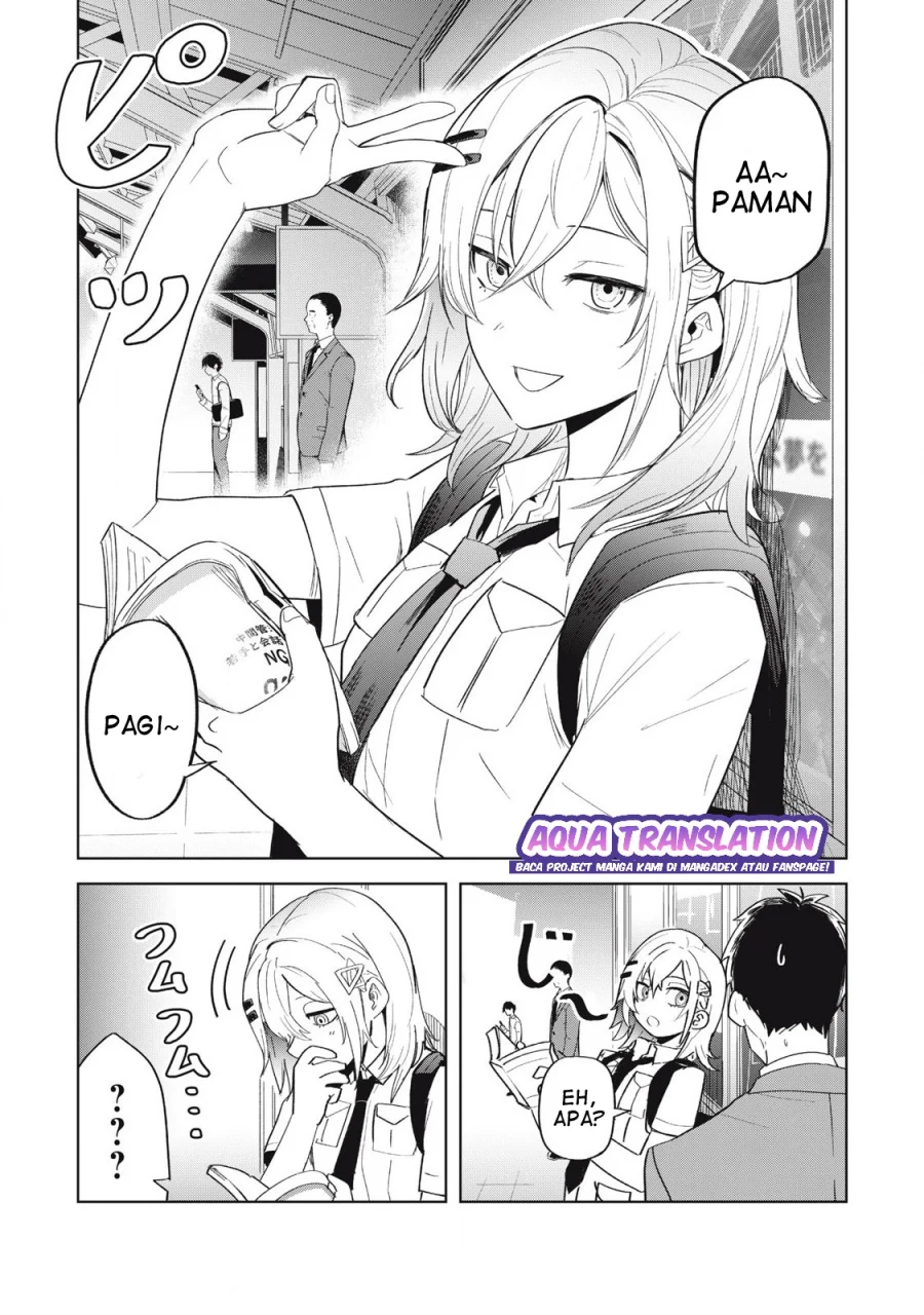 Asa no Tsuukin Densha de, Yatara to Hanashikakete Kuru Joshikousei. Chapter 4 Gambar 3