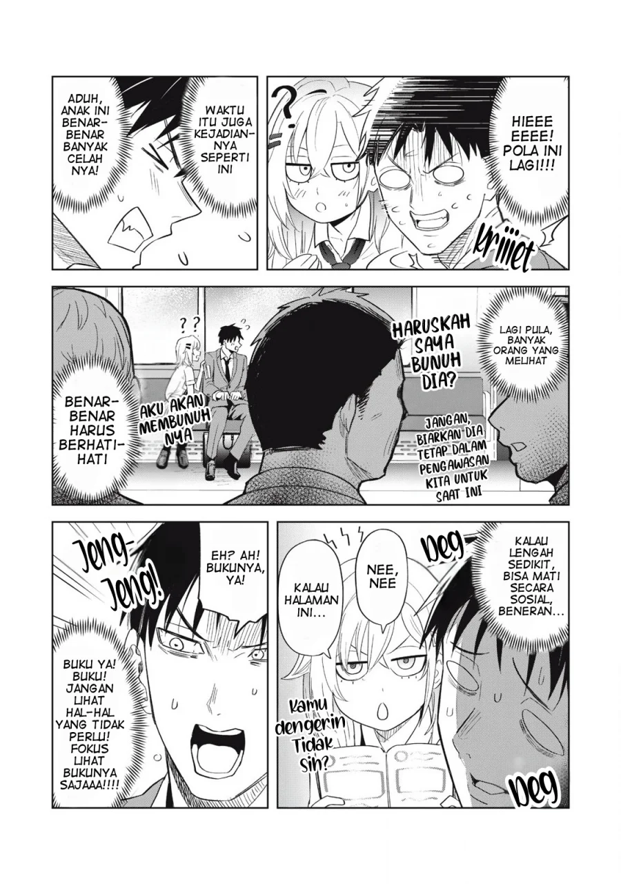 Asa no Tsuukin Densha de, Yatara to Hanashikakete Kuru Joshikousei. Chapter 4 Gambar 9