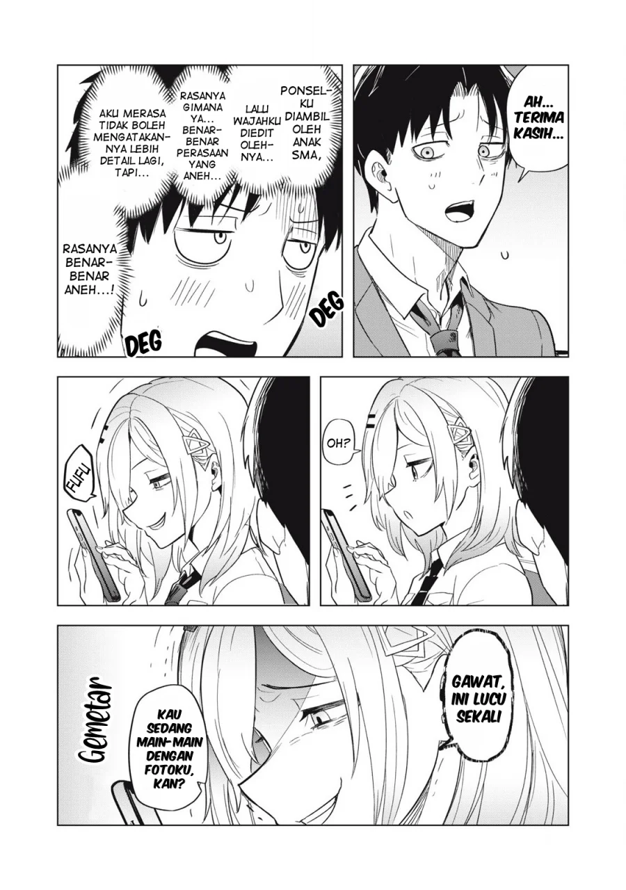 Asa no Tsuukin Densha de, Yatara to Hanashikakete Kuru Joshikousei. Chapter 7 Gambar 10