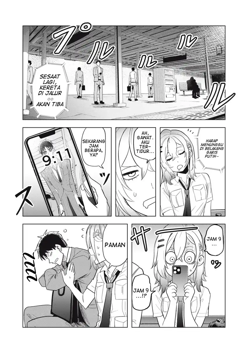 Asa no Tsuukin Densha de, Yatara to Hanashikakete Kuru Joshikousei. Chapter 8 Gambar 13