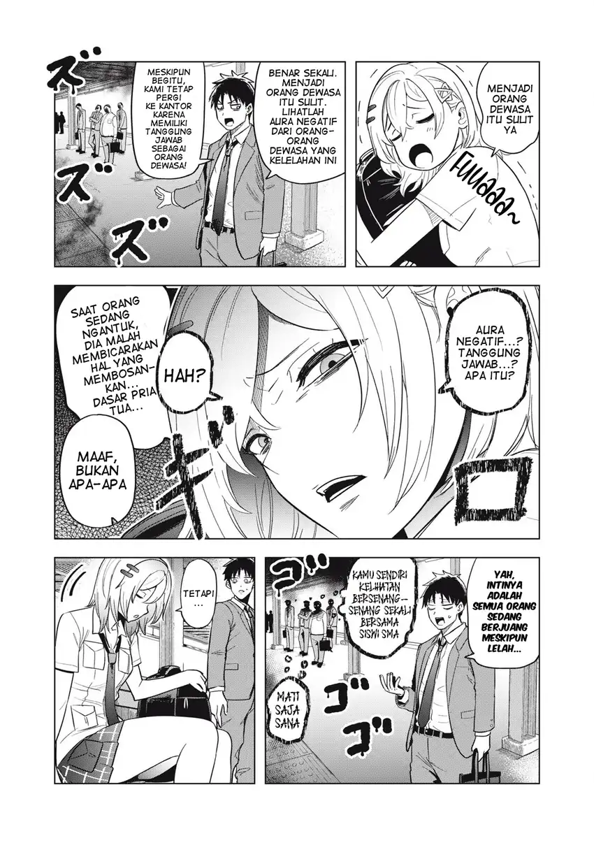 Asa no Tsuukin Densha de, Yatara to Hanashikakete Kuru Joshikousei. Chapter 8 Gambar 8