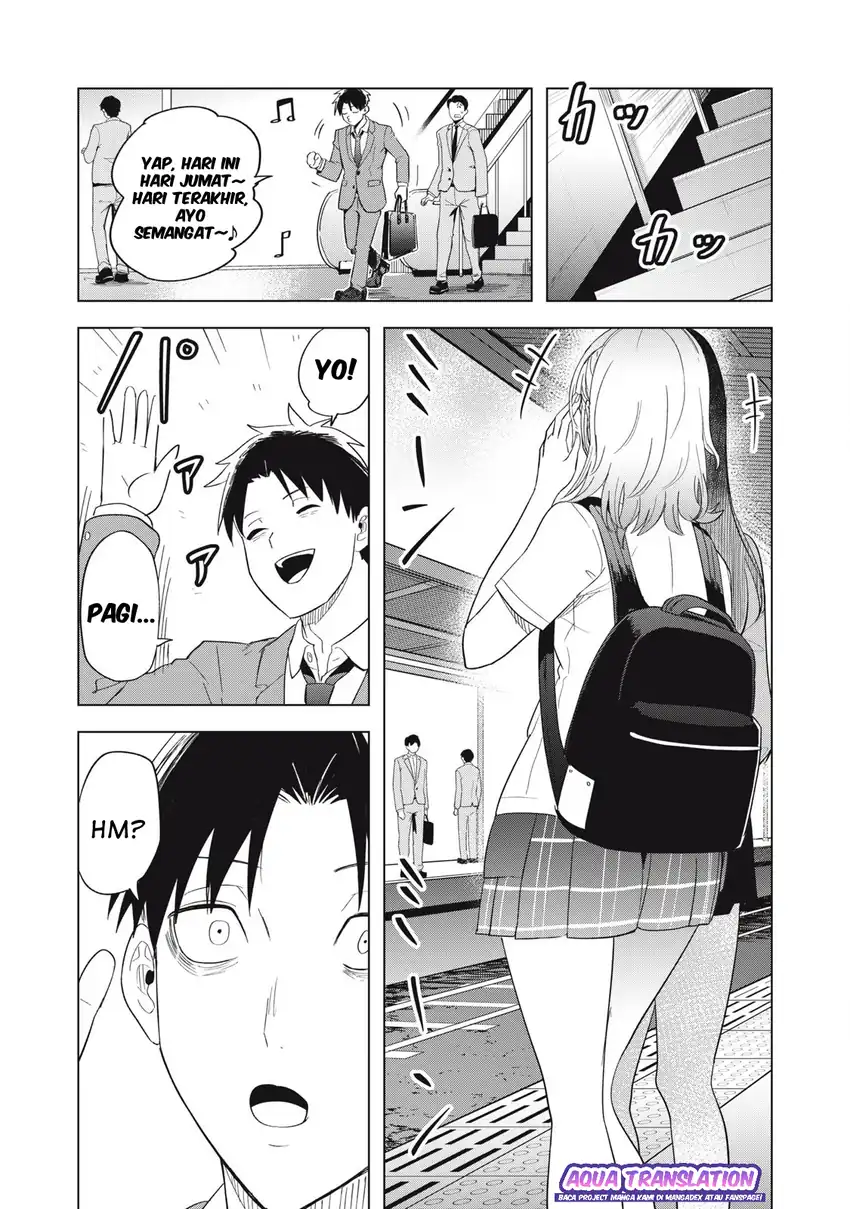 Asa no Tsuukin Densha de, Yatara to Hanashikakete Kuru Joshikousei. Chapter 9 Gambar 4