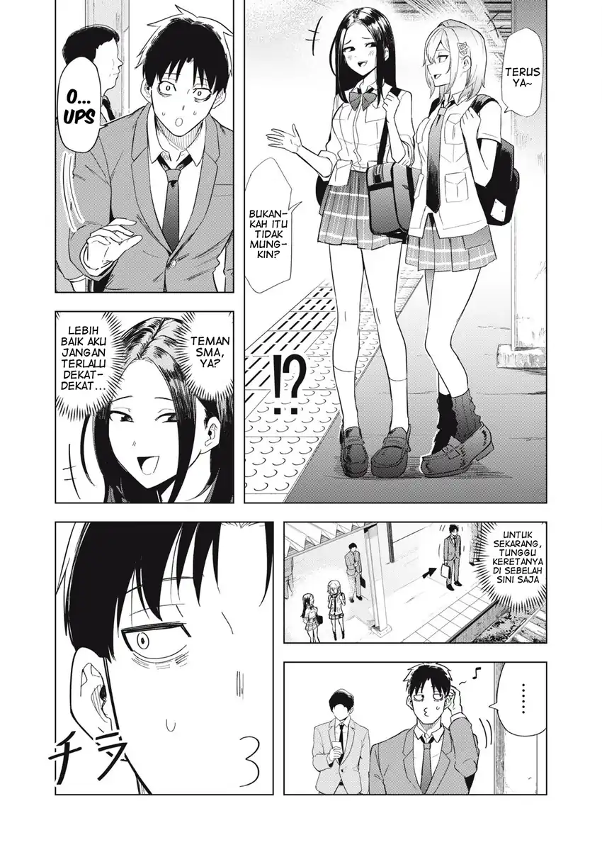 Asa no Tsuukin Densha de, Yatara to Hanashikakete Kuru Joshikousei. Chapter 9 Gambar 5