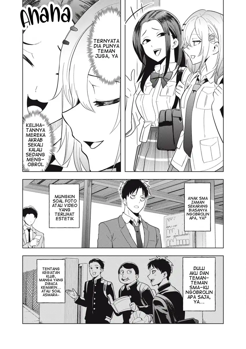 Asa no Tsuukin Densha de, Yatara to Hanashikakete Kuru Joshikousei. Chapter 9 Gambar 6