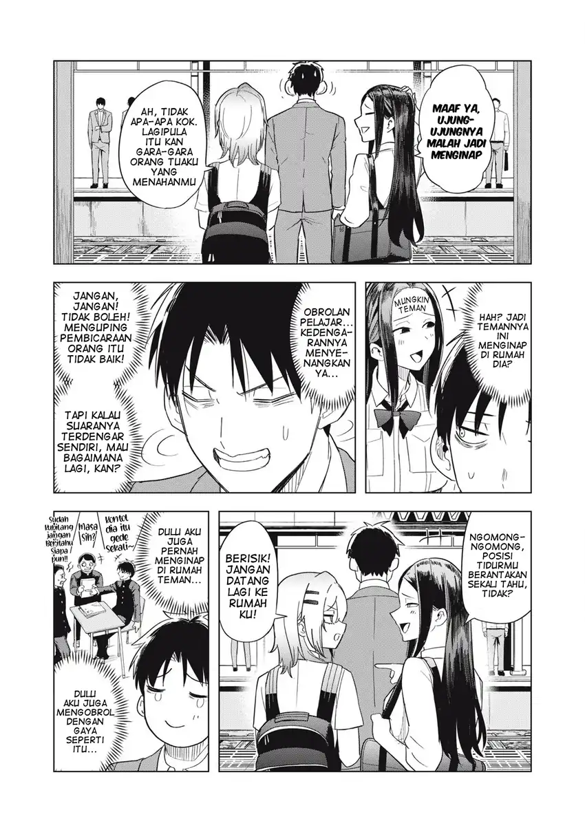 Asa no Tsuukin Densha de, Yatara to Hanashikakete Kuru Joshikousei. Chapter 9 Gambar 8