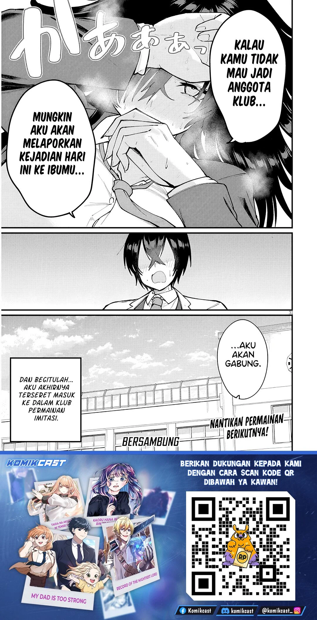 Asobinin na Shoujo-tachi wa Kyou mo Houkago Yatteiru Chapter 1 Gambar 31