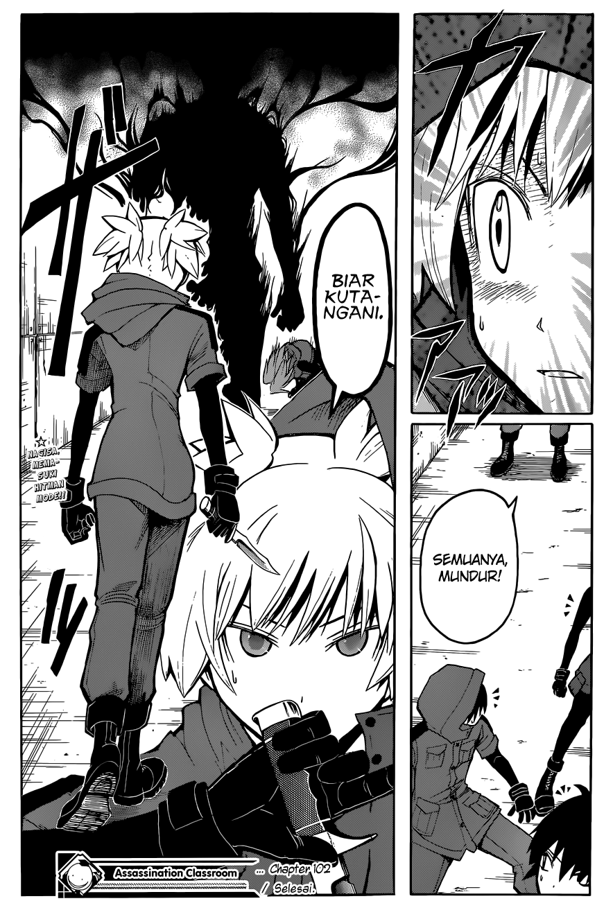 Assassination Classroom Chapter 102 Gambar 20