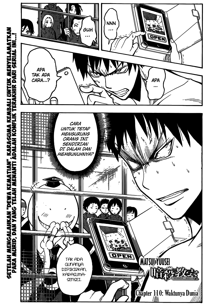Baca Manga Assassination Classroom Chapter 110 Gambar 2