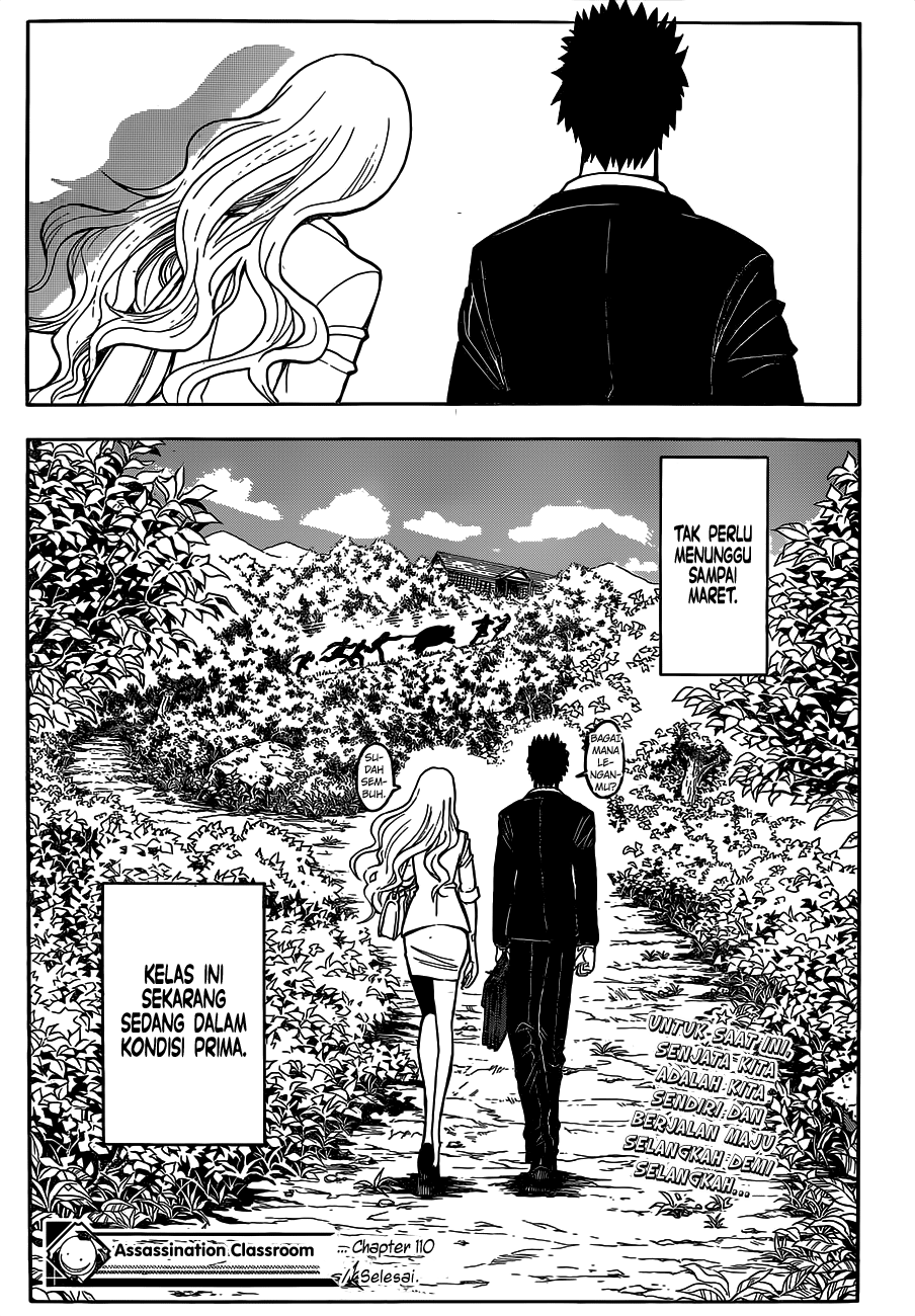 Assassination Classroom Chapter 110 Gambar 20