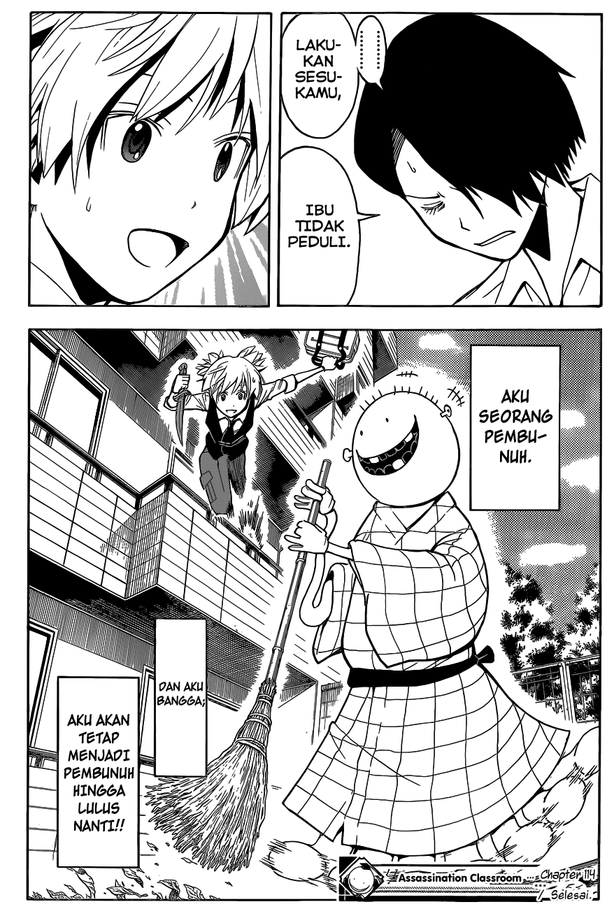 Assassination Classroom Chapter 114 Gambar 20