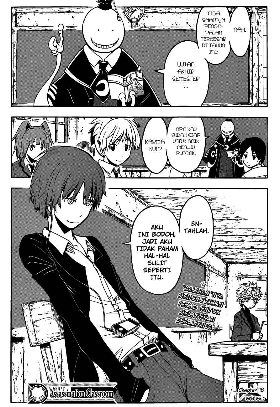 Assassination Classroom Chapter 118 Gambar 20
