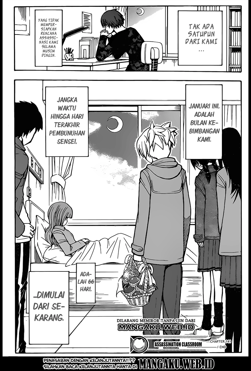 Assassination Classroom Chapter 141 Gambar 19