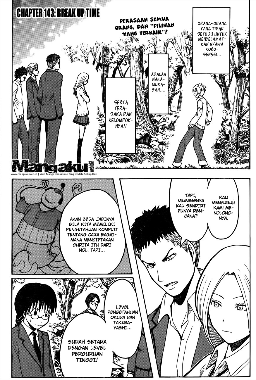 Baca Manga Assassination Classroom Chapter 143 Gambar 2