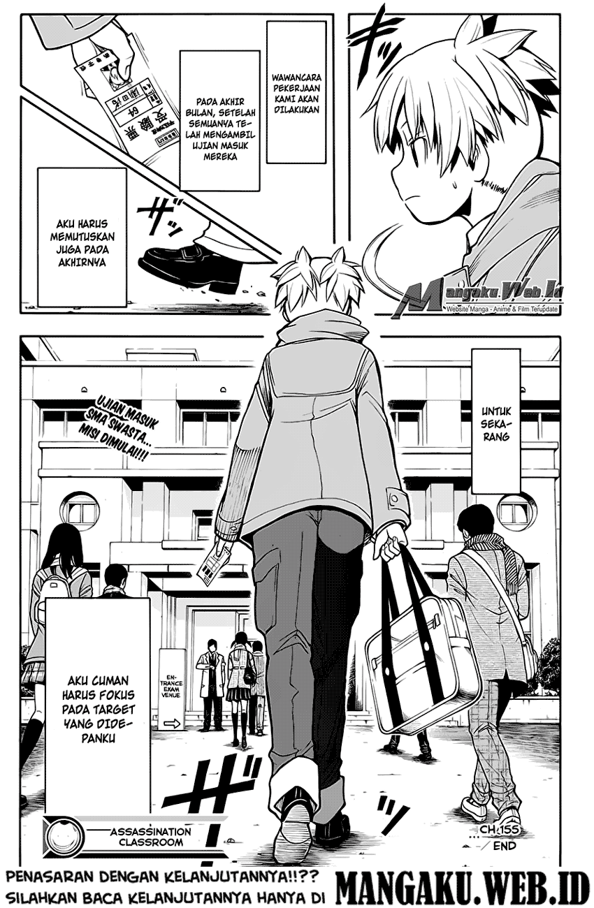 Assassination Classroom Chapter 154 Gambar 19