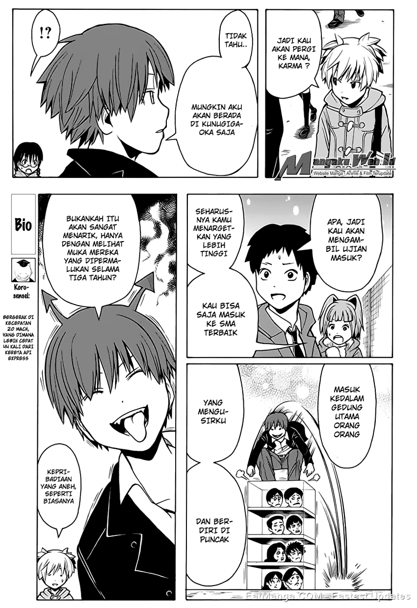 Assassination Classroom Chapter 155 Gambar 8