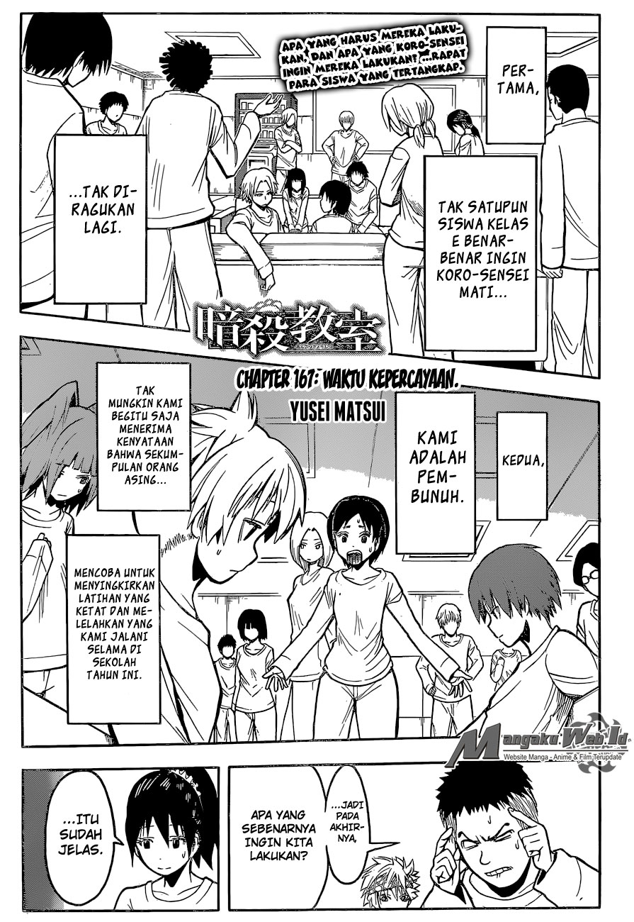 Baca Manga Assassination Classroom Chapter 167 Gambar 2