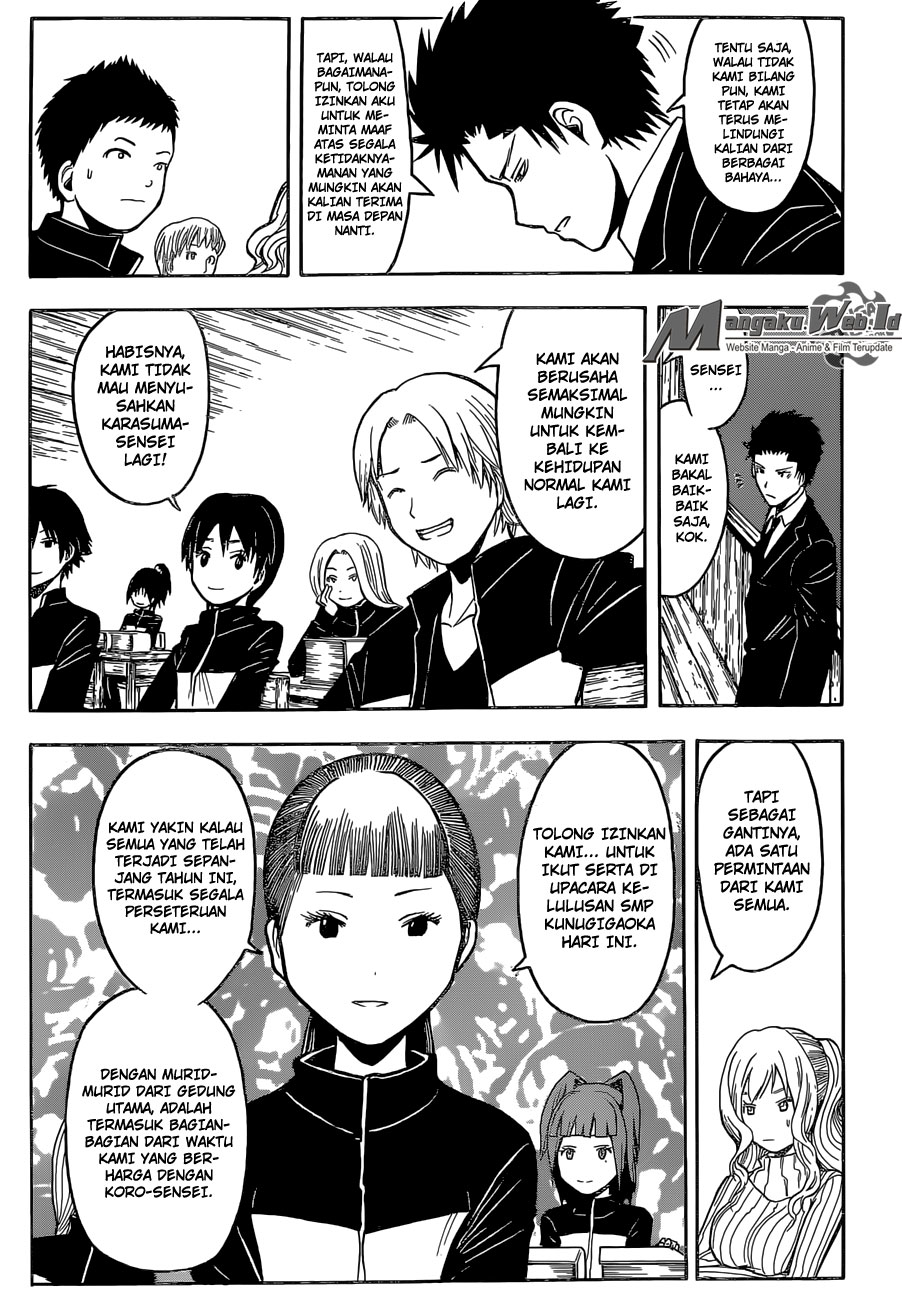 Assassination Classroom Chapter 178 Gambar 10