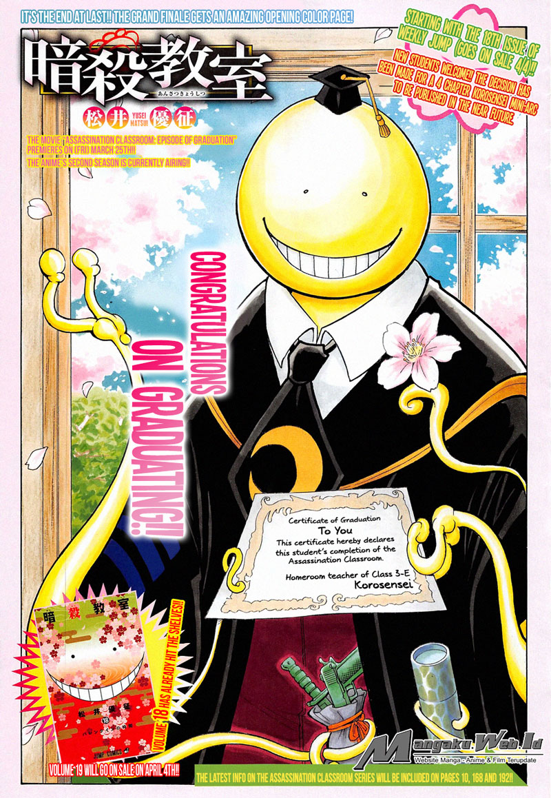 Baca Manga Assassination Classroom Chapter 180 Gambar 2