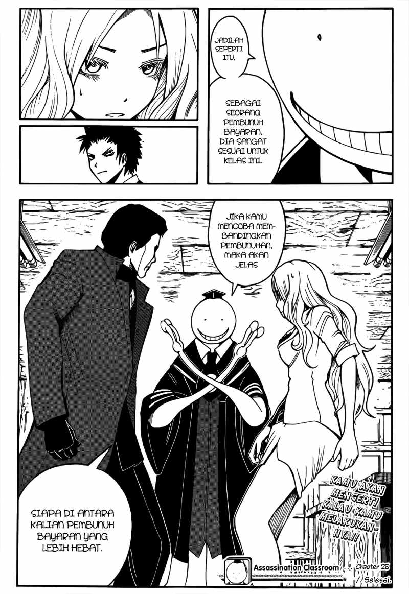 Assassination Classroom Chapter 25 Gambar 20