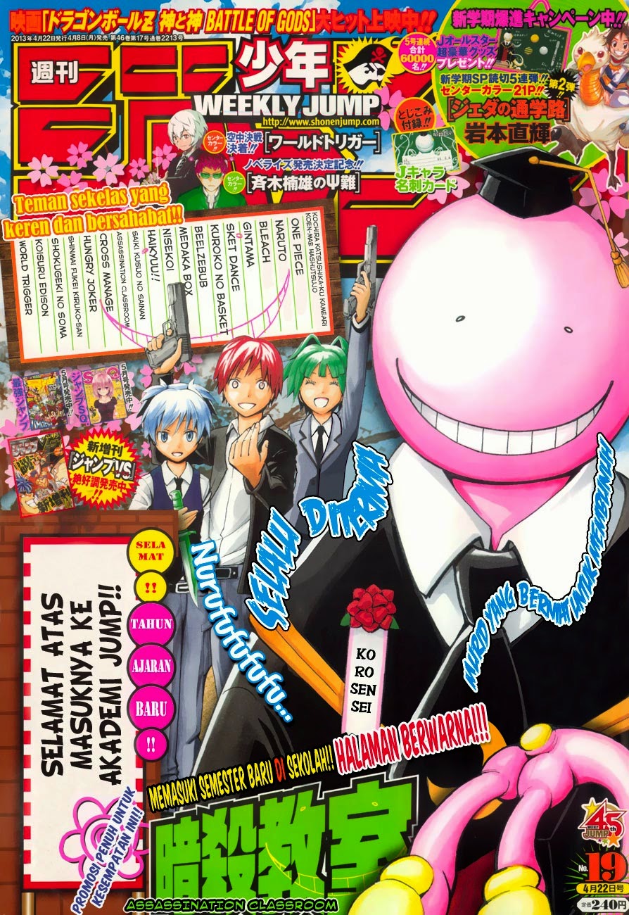 Baca Manga Assassination Classroom Chapter 38 Gambar 2