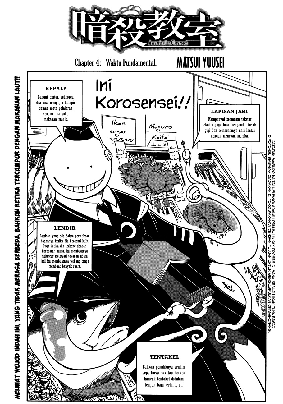 Baca Manga Assassination Classroom Chapter 4 Gambar 2