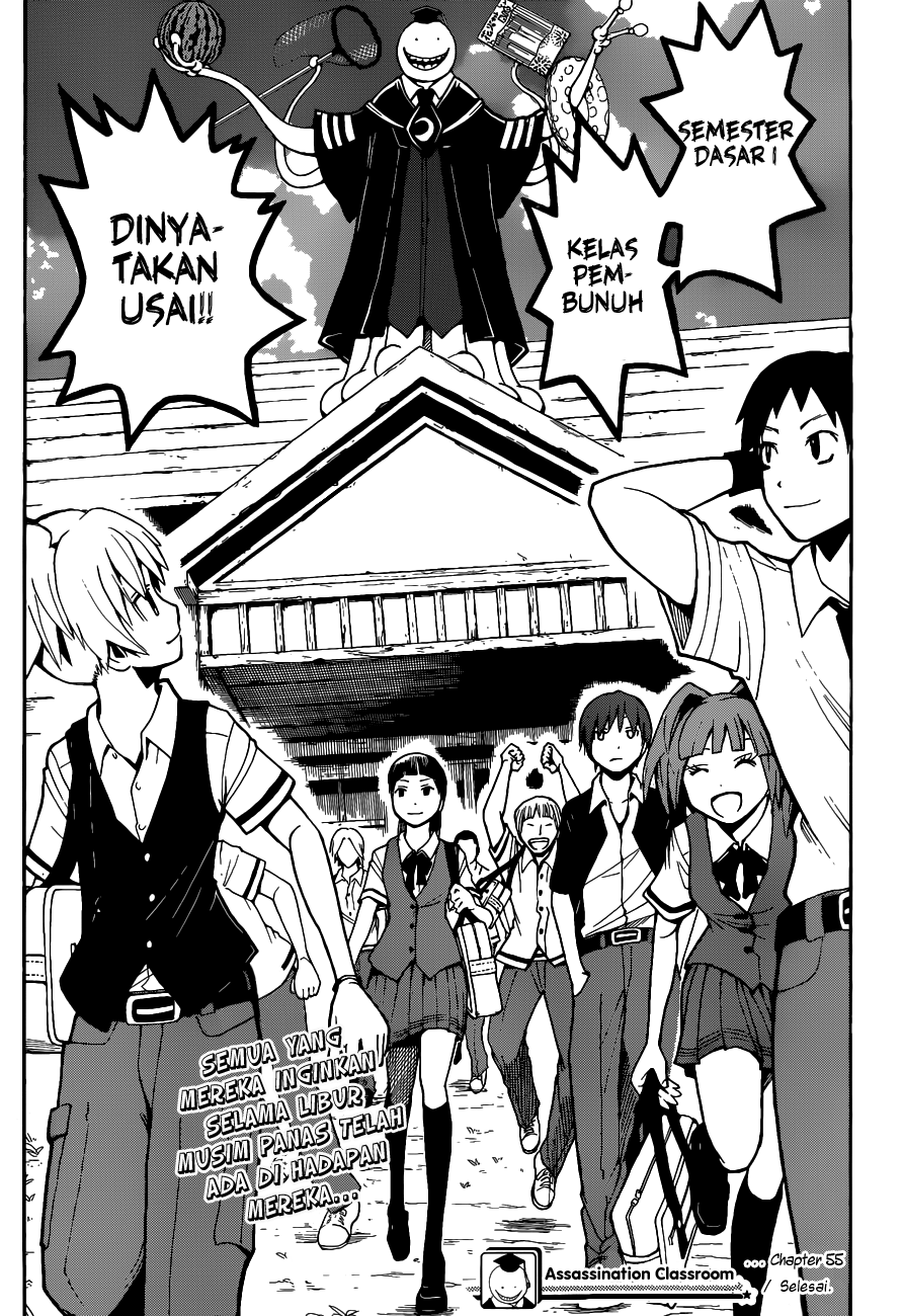 Assassination Classroom Chapter 55 Gambar 20