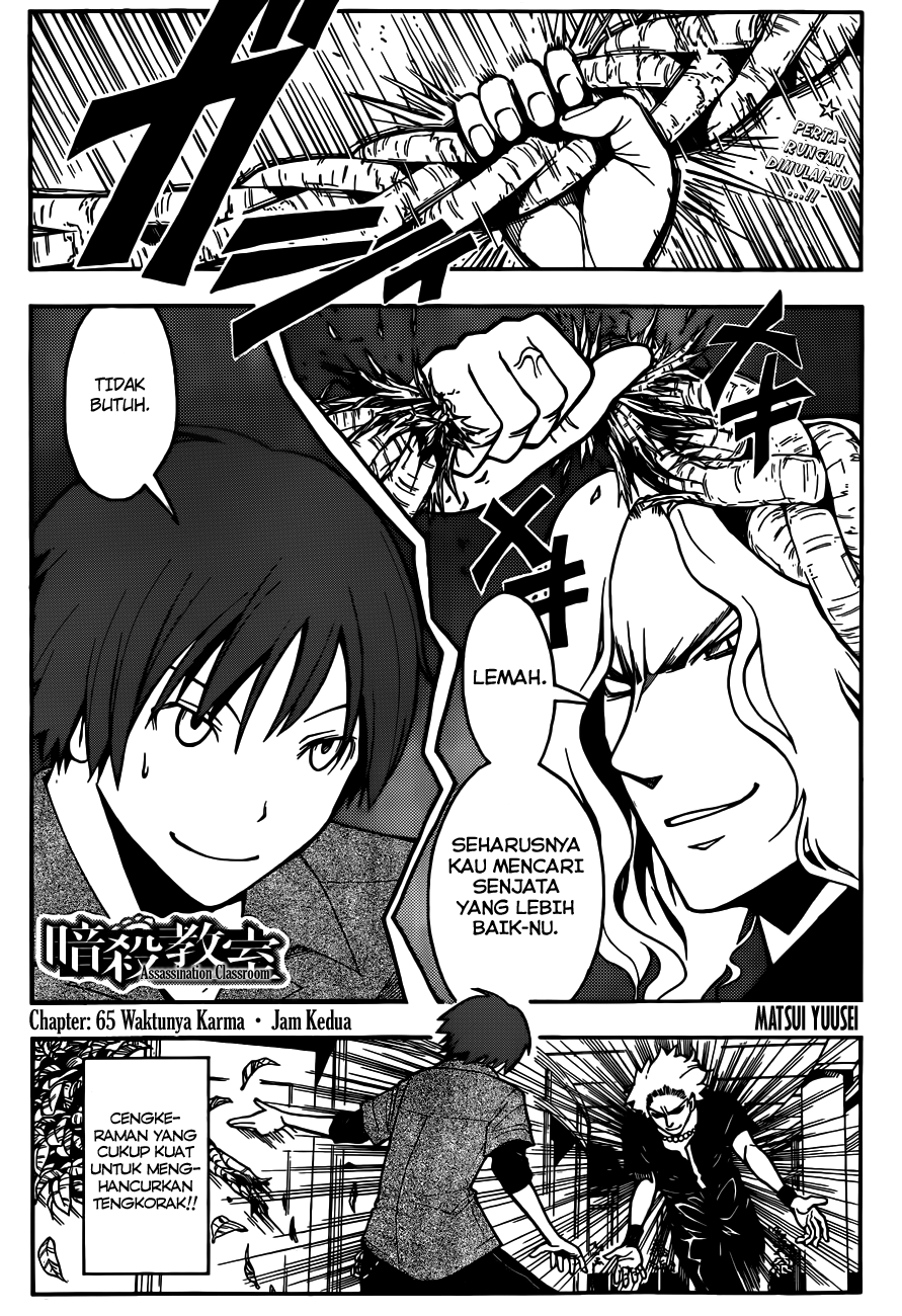 Baca Manga Assassination Classroom Chapter 65 Gambar 2