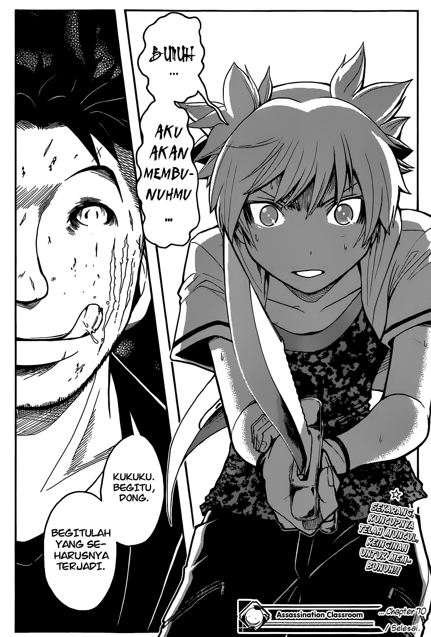 Assassination Classroom Chapter 70 Gambar 20