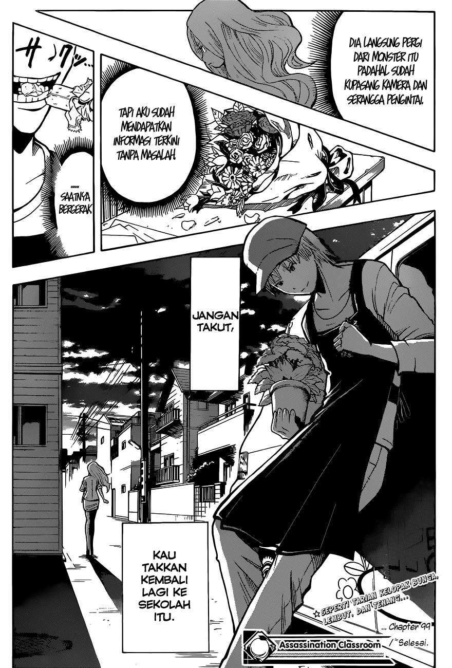 Assassination Classroom Chapter 99 Gambar 22