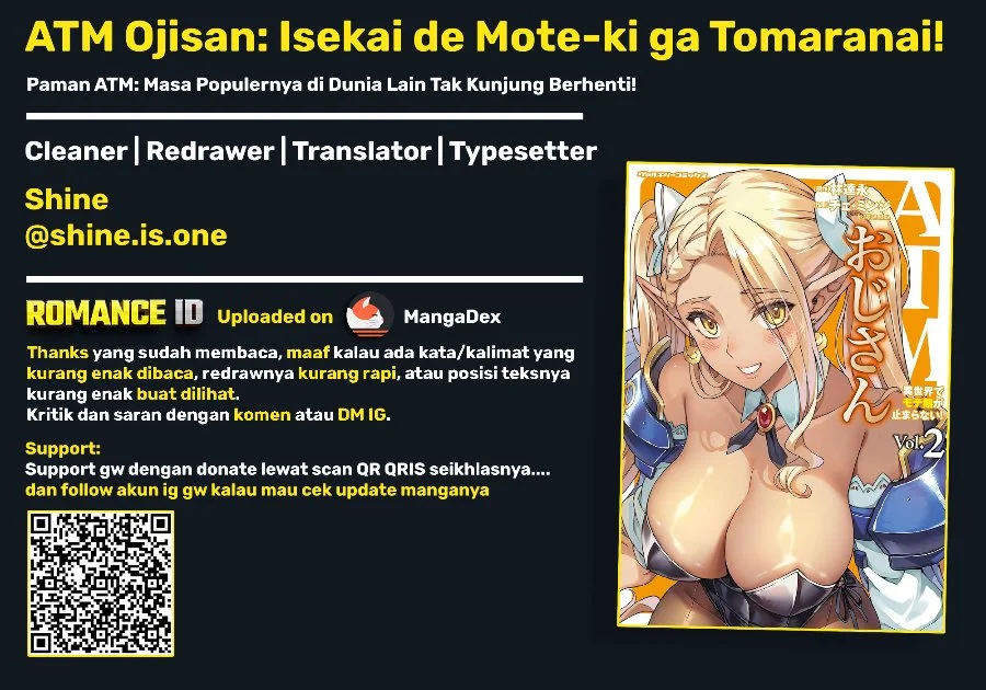ATM Ojisan: Isekai de Mote-ki ga Tomaranai! Chapter 23 Gambar 19