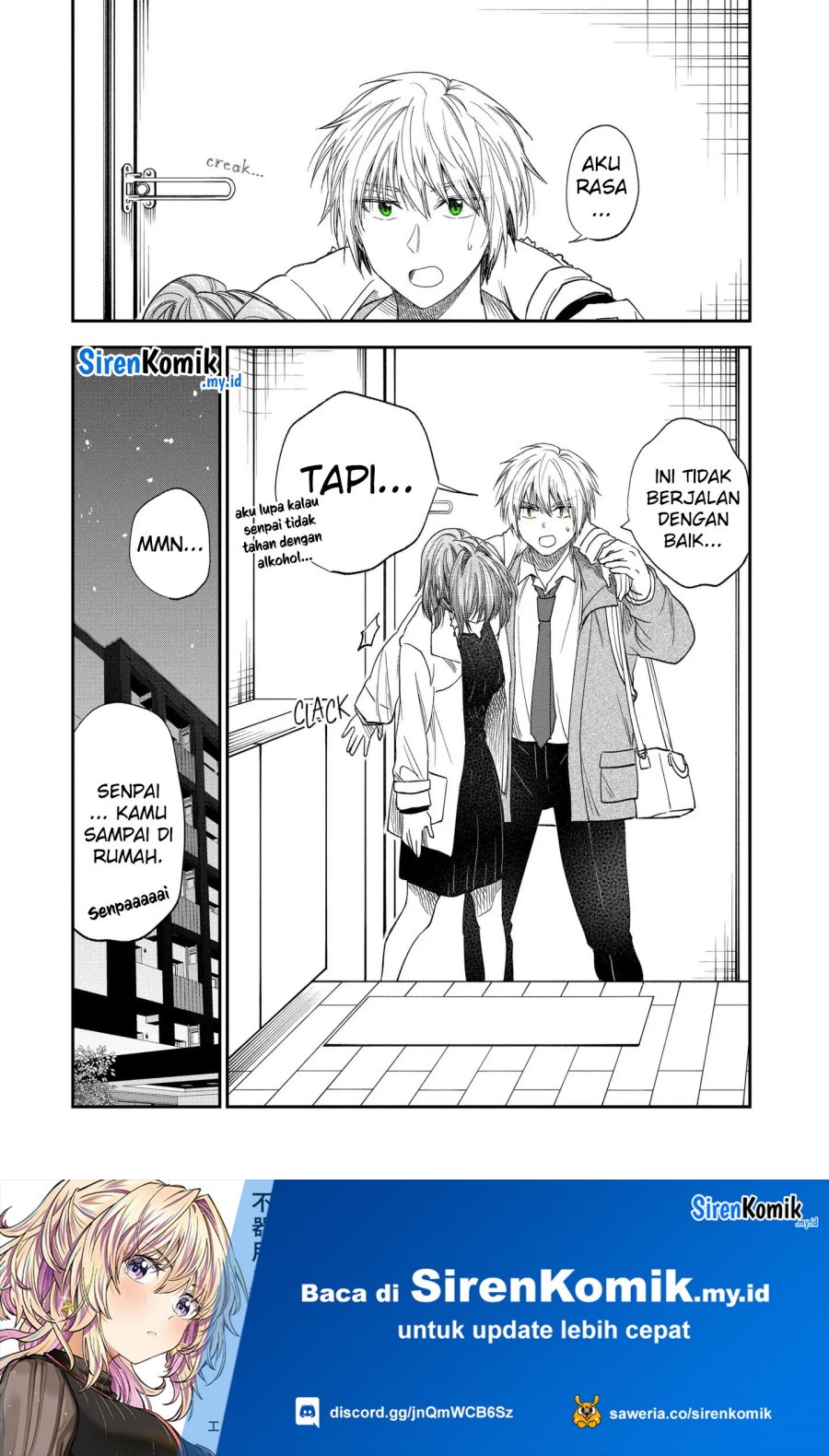 Awkward Senpai Serialization Chapter 56 Gambar 13