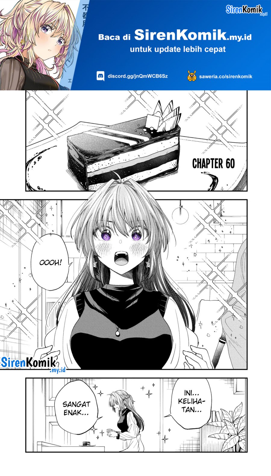 Baca Manga Awkward Senpai Serialization Chapter 60 Gambar 2