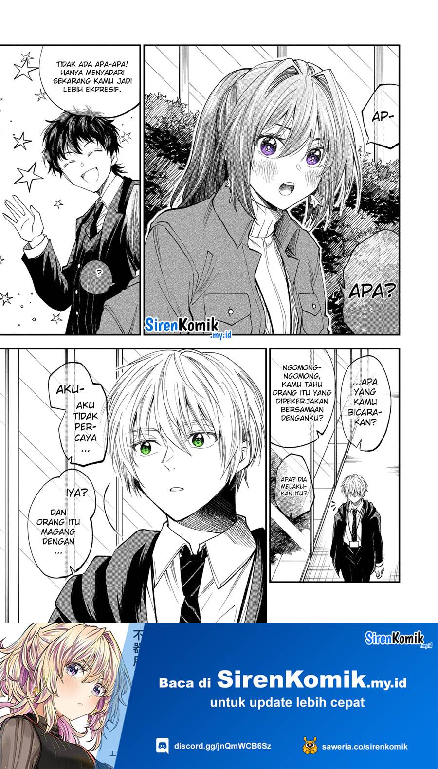 Awkward Senpai Serialization Chapter 61 Gambar 11