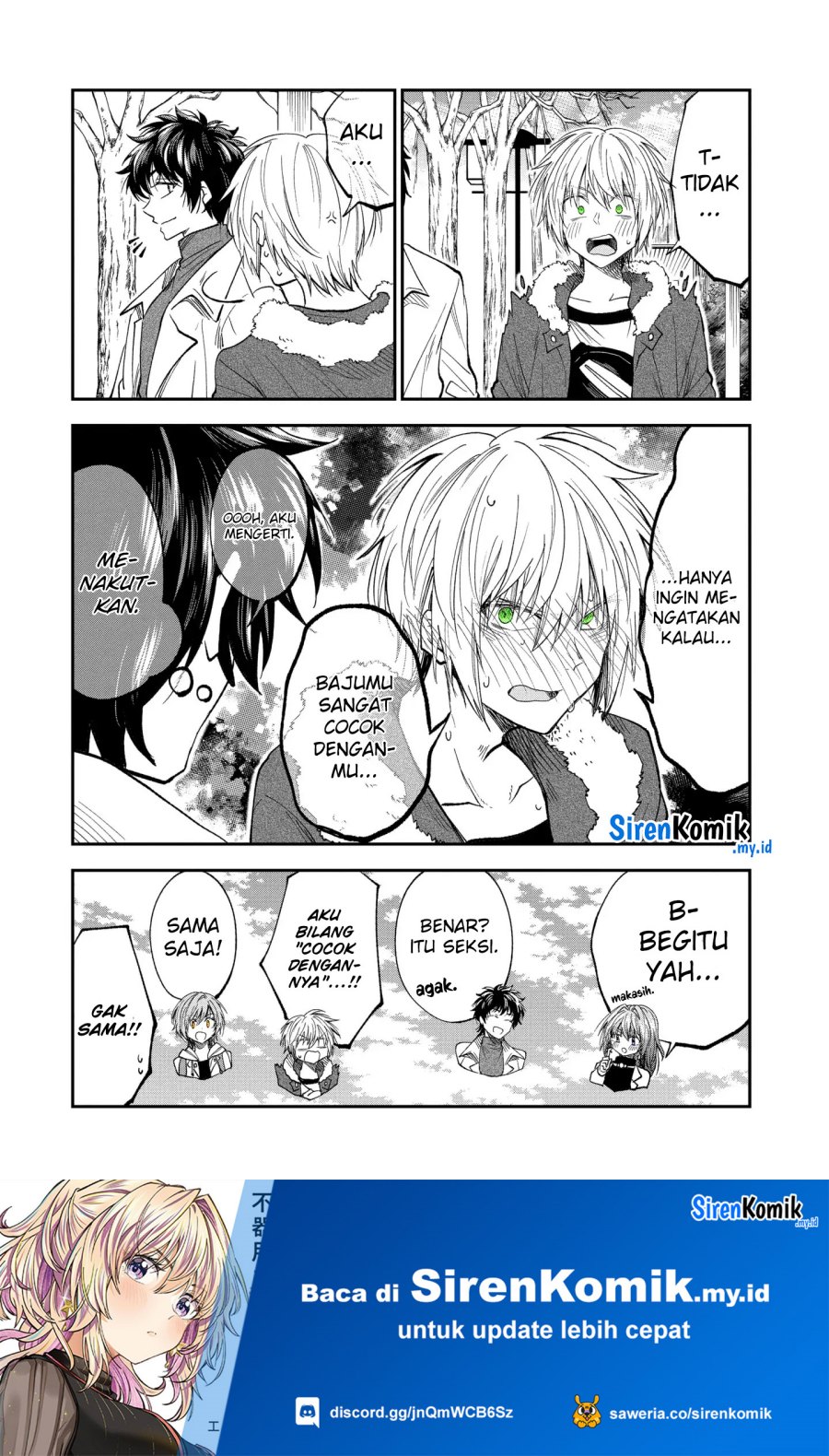 Awkward Senpai Serialization Chapter 62 Gambar 15