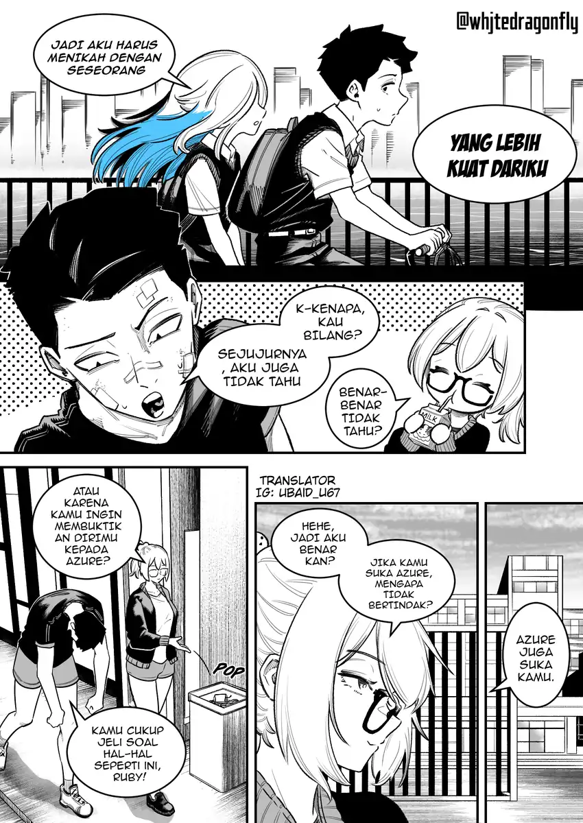 Manhwa Azure Wants to Turn Me into the Ideal BF Chapter 15 gambar 2