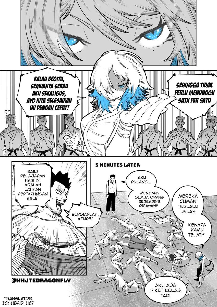 Manhwa Azure Wants to Turn Me into the Ideal BF Chapter 4.5 gambar 2