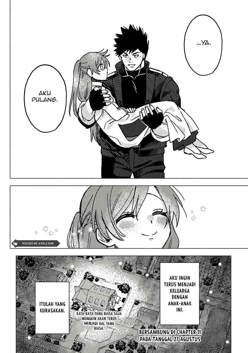 B-Rank Adventurer With an Evil Look Becomes a Daddy to the Protagonist and His Childhood Friends (Akuninzura shita B-kyuu Boukensha) Chapter 10 Gambar 17