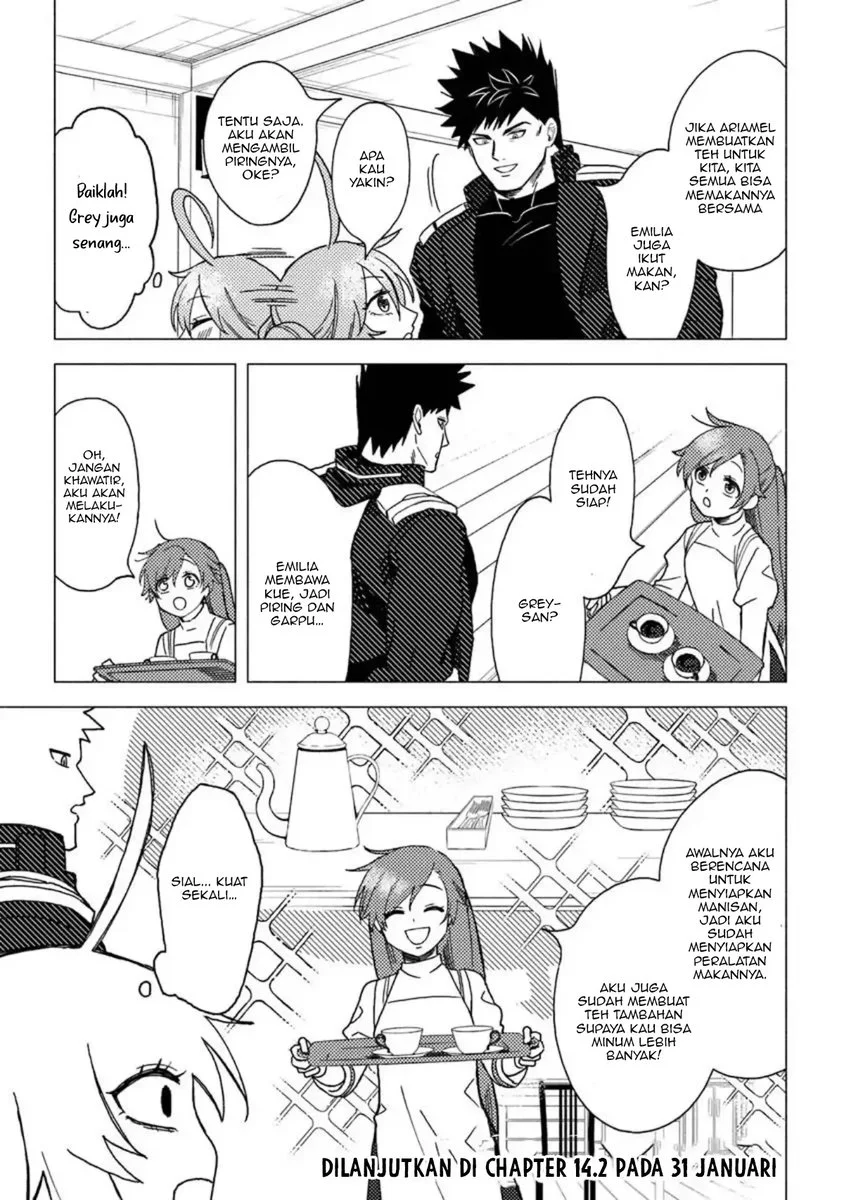 B-Rank Adventurer With an Evil Look Becomes a Daddy to the Protagonist and His Childhood Friends (Akuninzura shita B-kyuu Boukensha) Chapter 14.1 Gambar 12