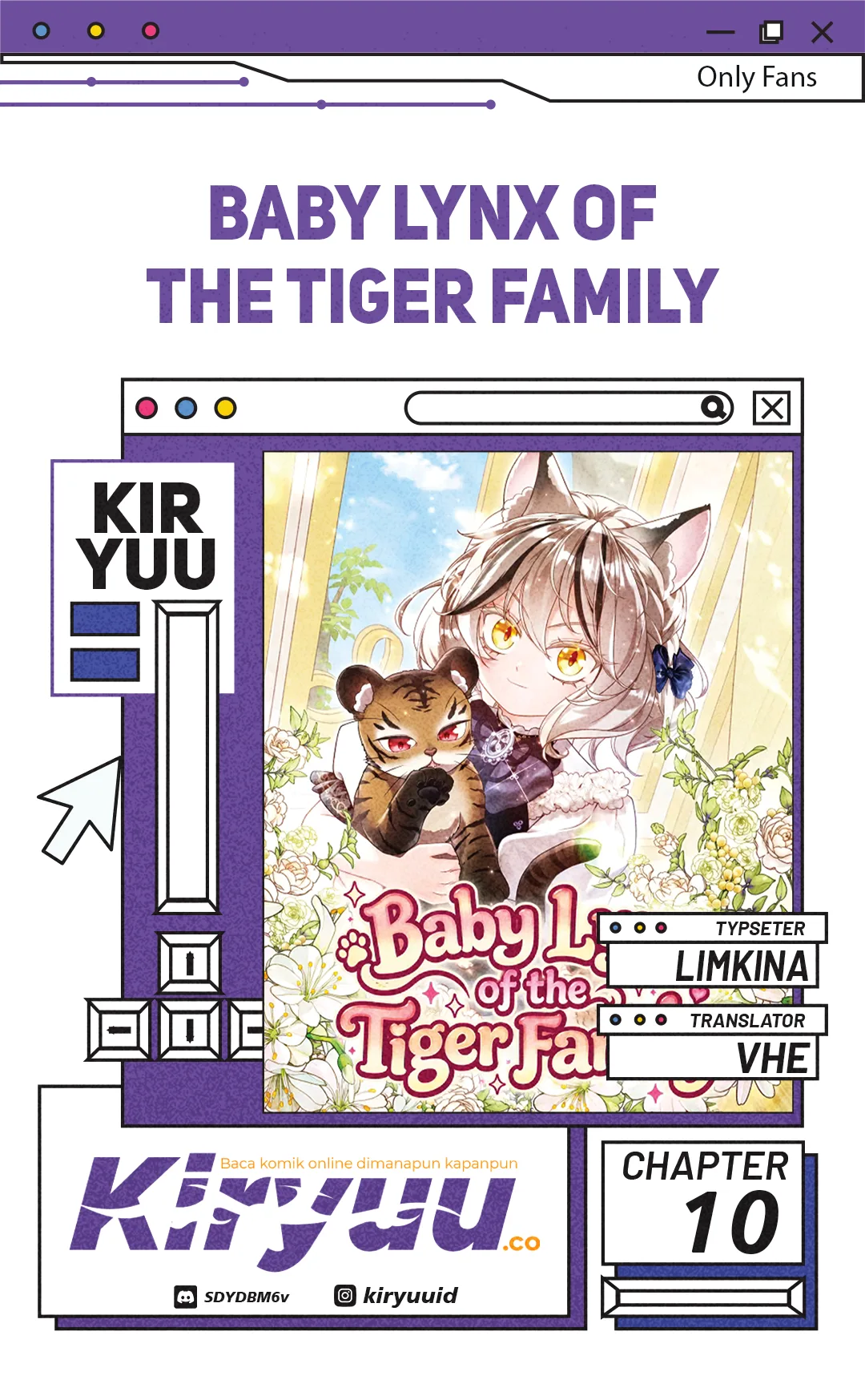 Komik Baby Lynx of the Tiger Family Chapter 10 gambar 1