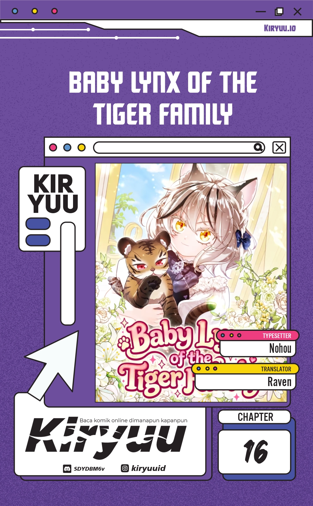 Manhwa Baby Lynx of the Tiger Family Chapter 16 gambar 2