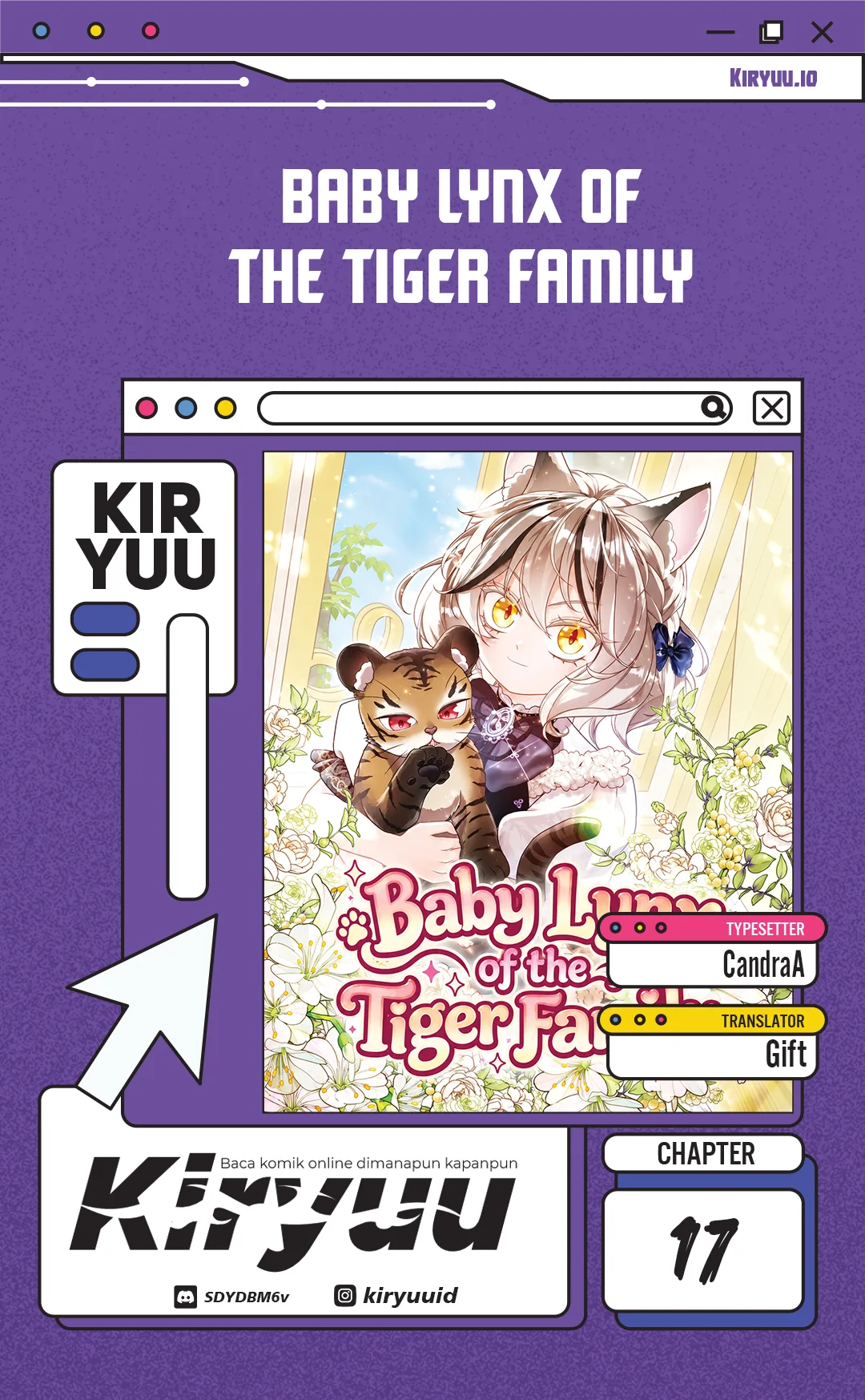 Komik Baby Lynx of the Tiger Family Chapter 17 gambar 1
