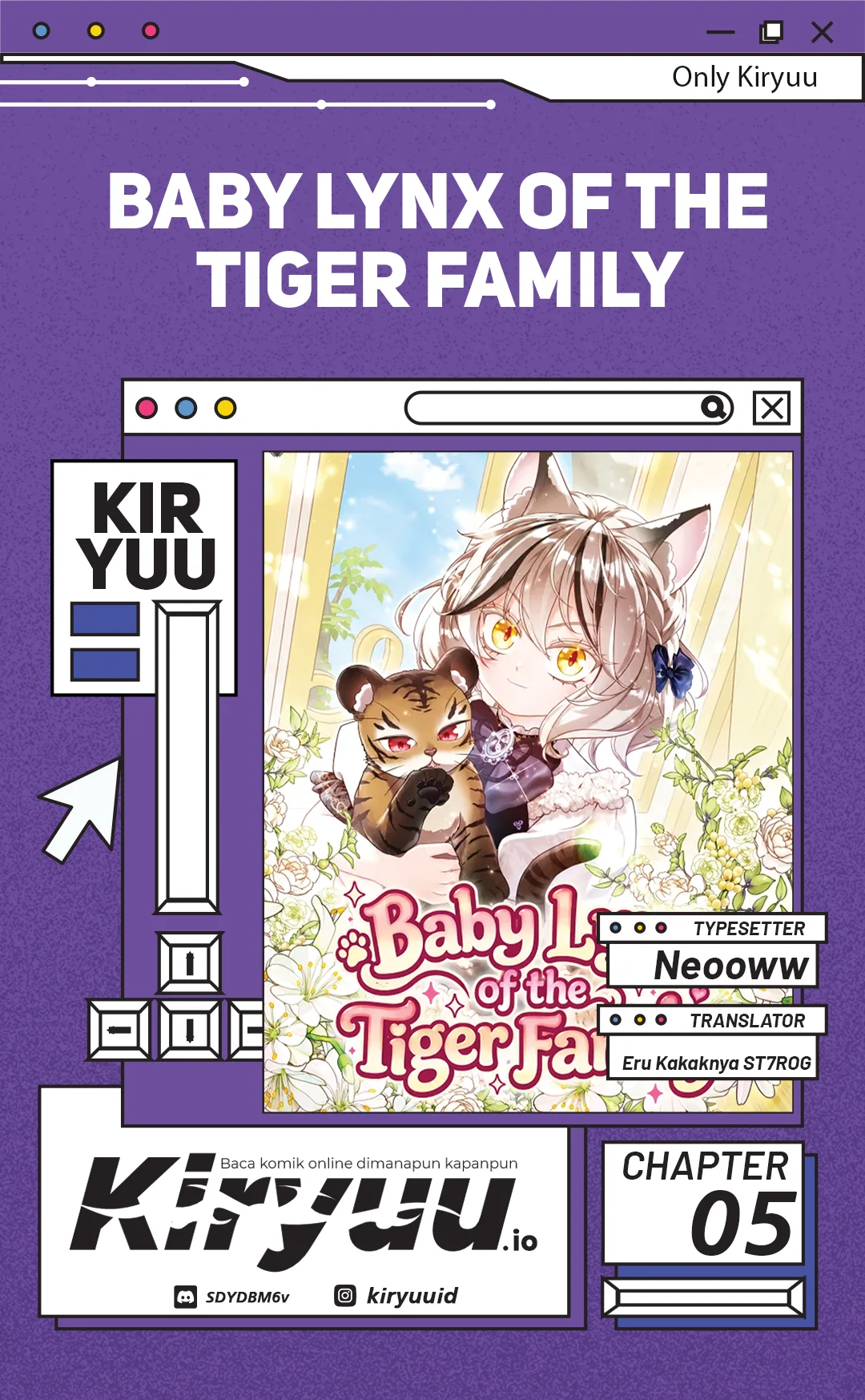 Komik Baby Lynx of the Tiger Family Chapter 5 gambar 1