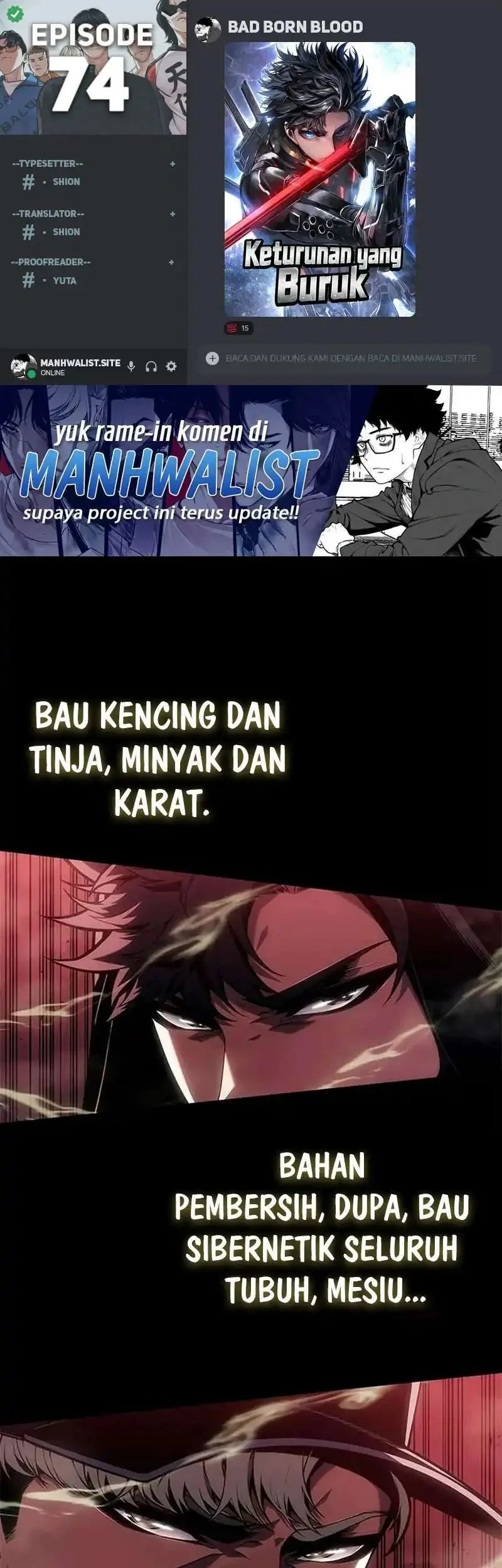 Bad Born Blood Chapter 74